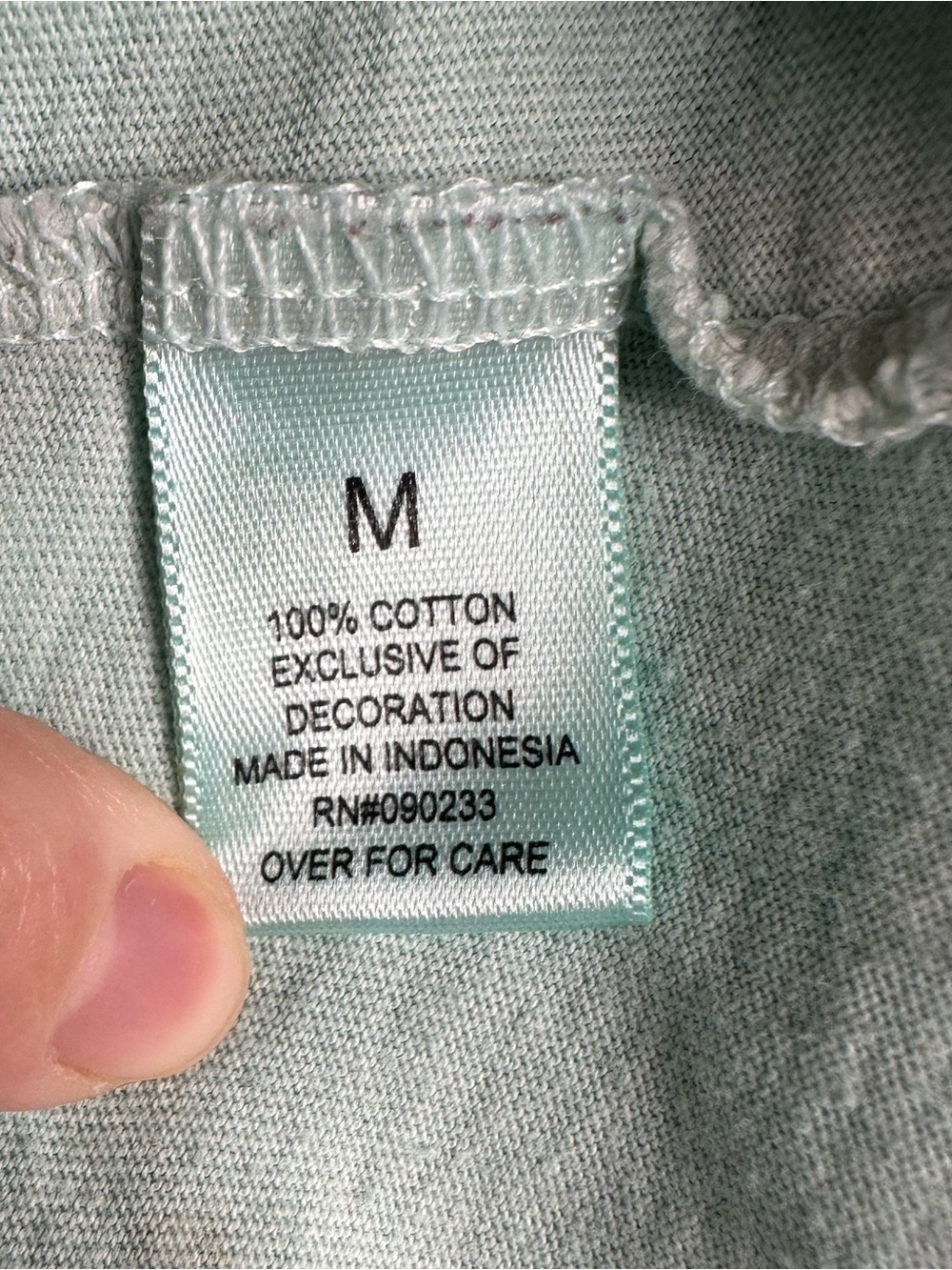 On The Byas Brand - Mint Green Tank with Charcoal Trim - Men’s M - Picture 6 of 9